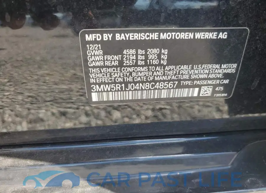 3MW5R1J04N8C48567# 12