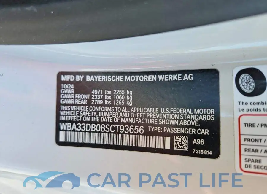 WBA33DB08SCT93656# 13