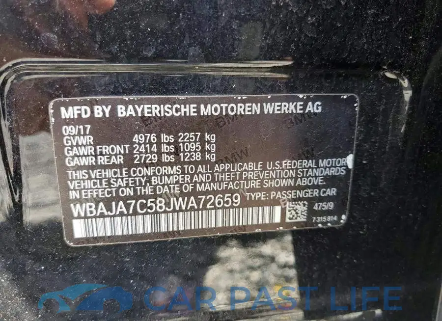 WBAJA7C58JWA72659# 13