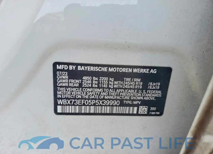 WBX73EF05P5X39990# 13