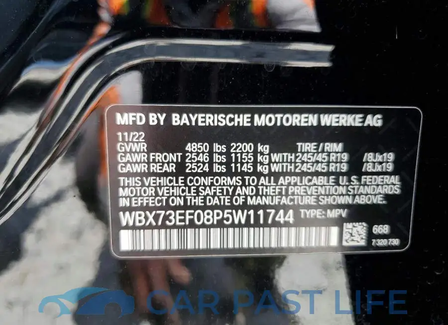 WBX73EF08P5W11744# 13
