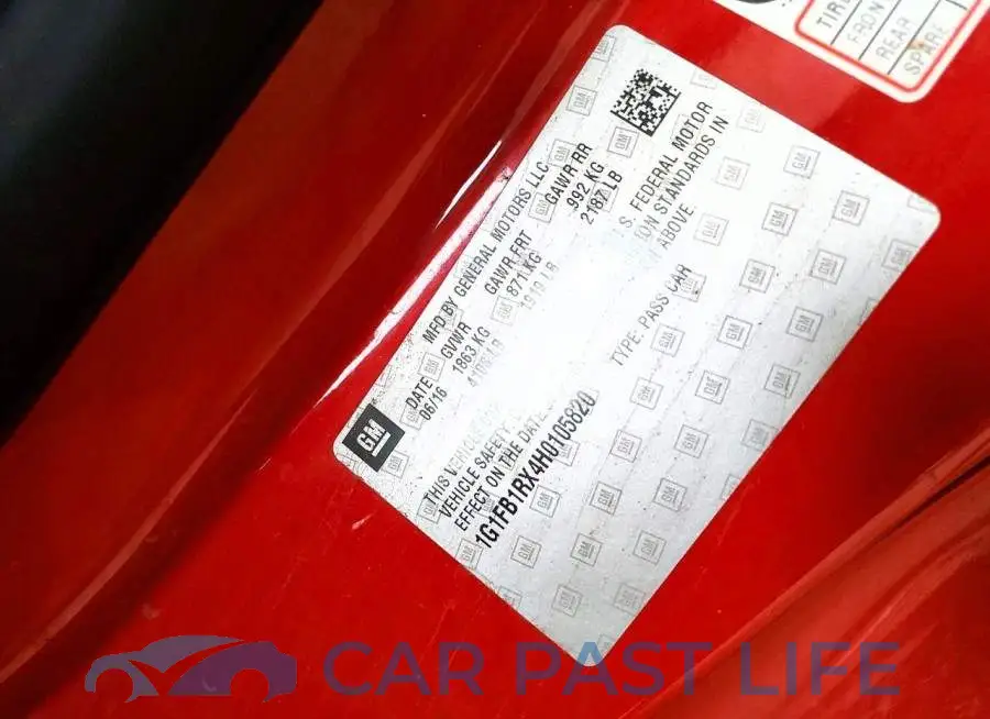 1G1FB1RX4H0105820# 12