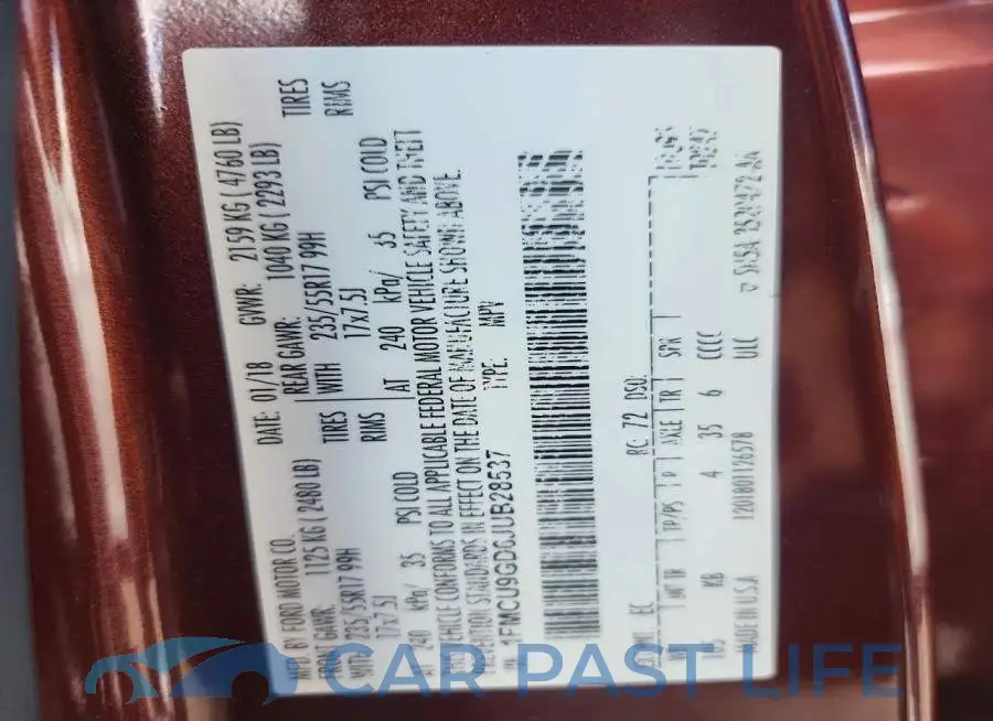 1FMCU9GD6JUB28537# 13