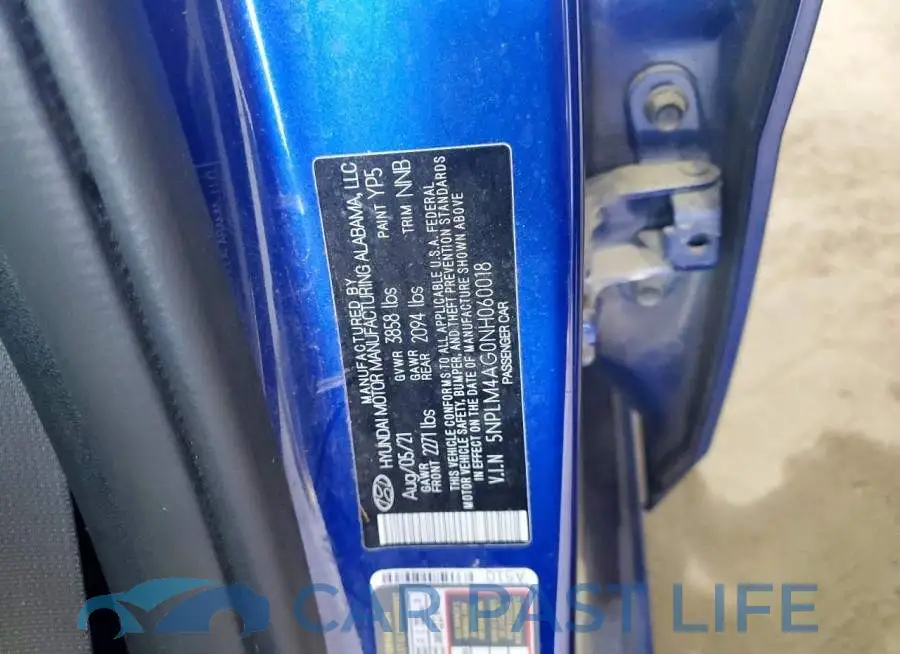 5NPLM4AG0NH060018# 12