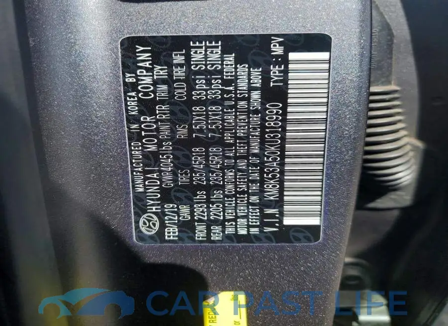 KM8K53A50KU318990# 13
