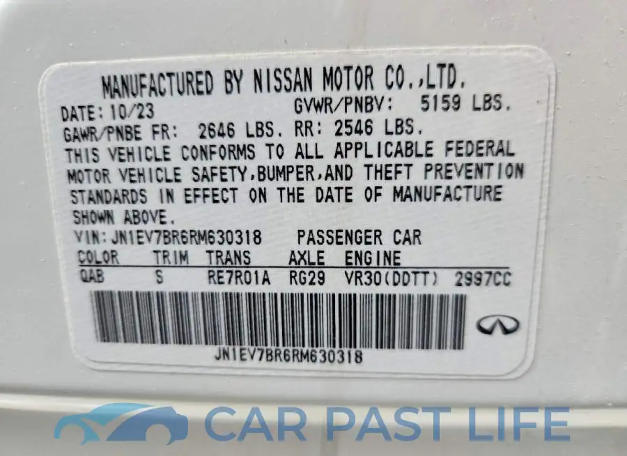 JN1EV7BR6RM630318# 13
