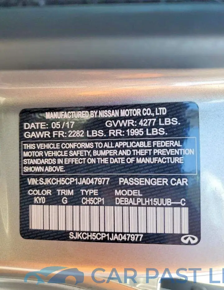 SJKCH5CP1JA047977# 13