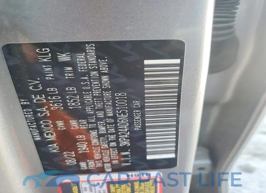 3KPA24AD6NE510018# 12