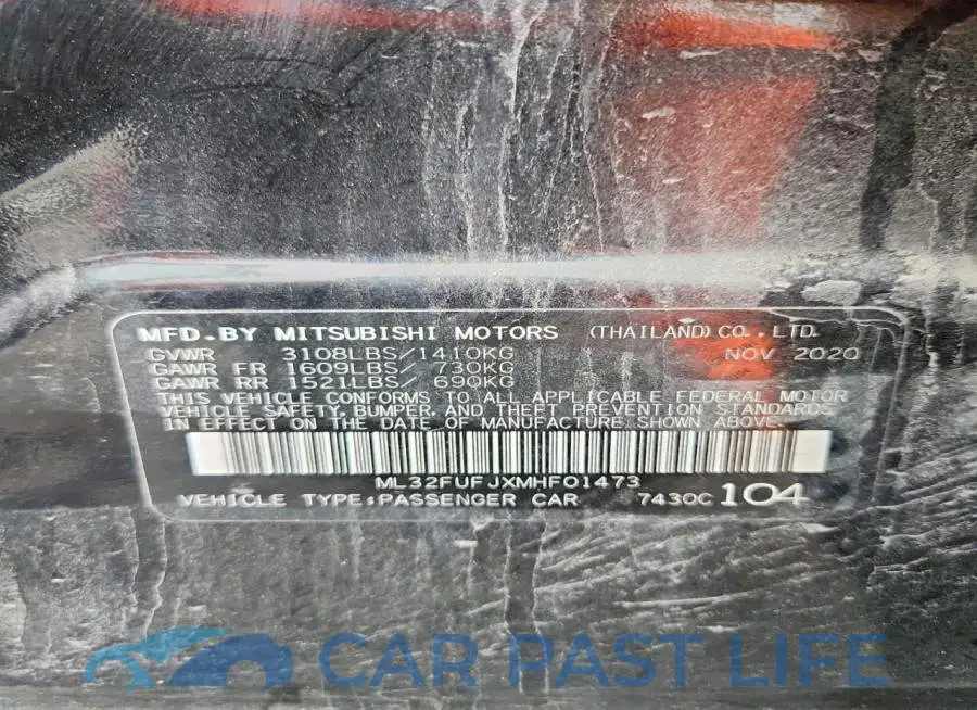ML32FUFJXMHF01473# 12
