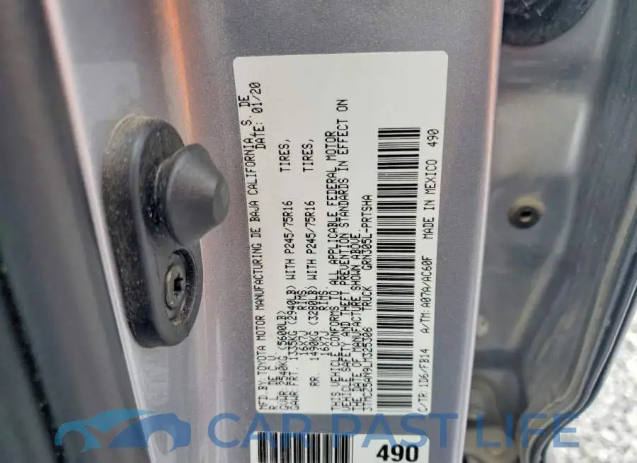 3TMCZ5AN9LM325306# 12