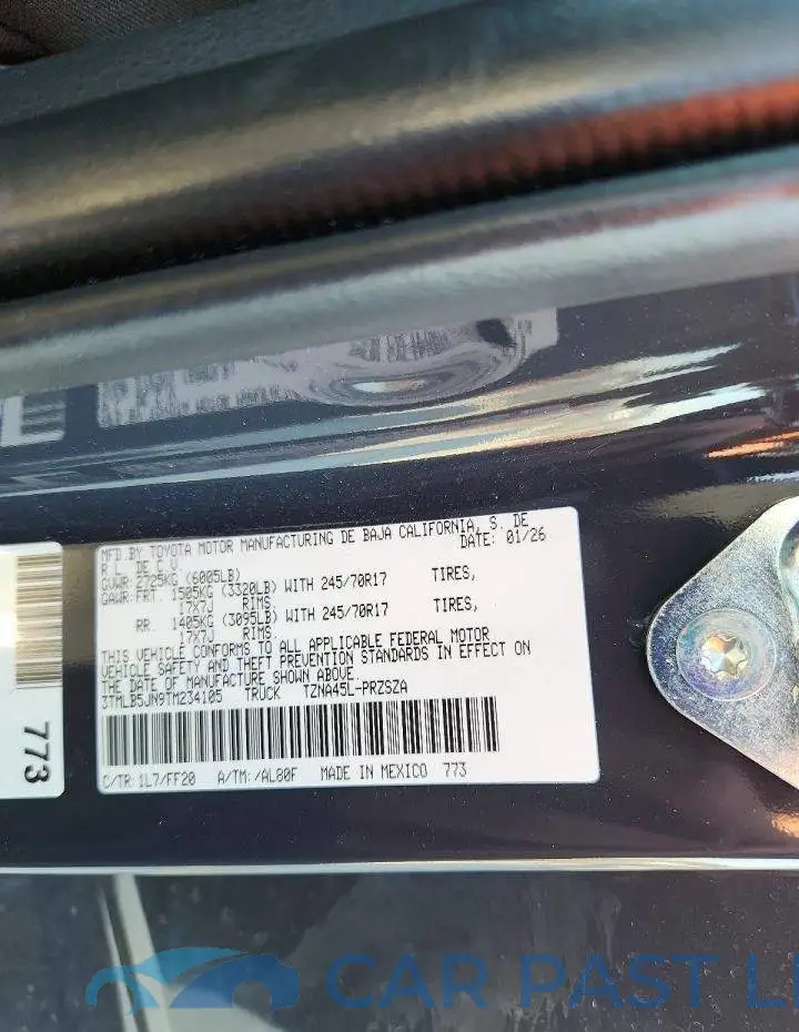 3TMLB5JN9TM234105# 12