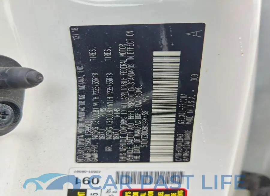 5TDYZ3DC8KS994458# 14