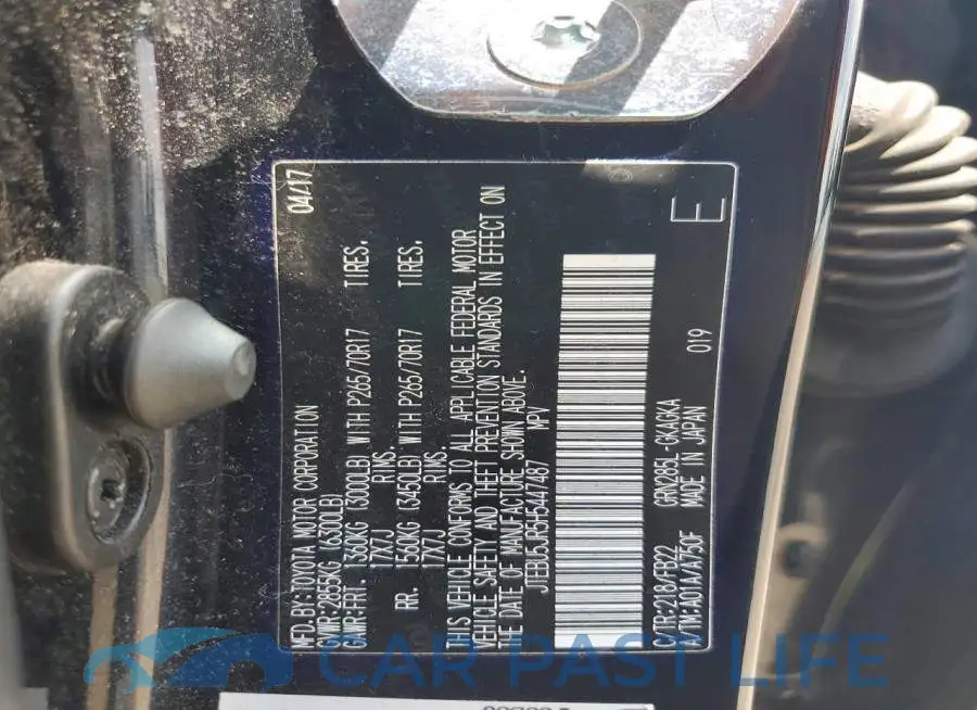 JTEBU5JR5H5447487# 13