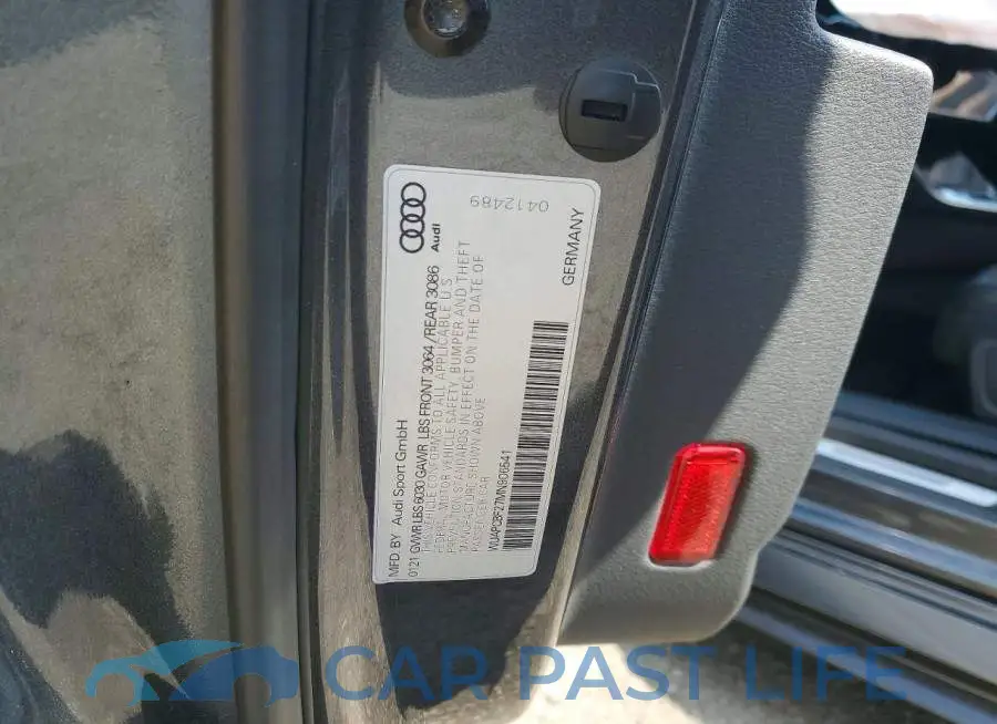 WUAPCBF27MN906541# 12