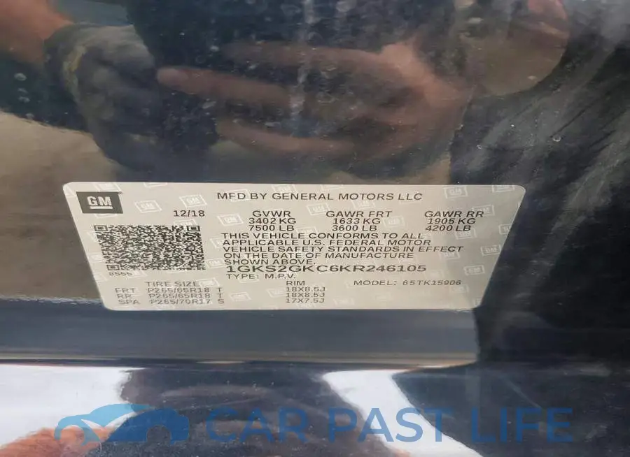 1GKS2GKC6KR246105# 13