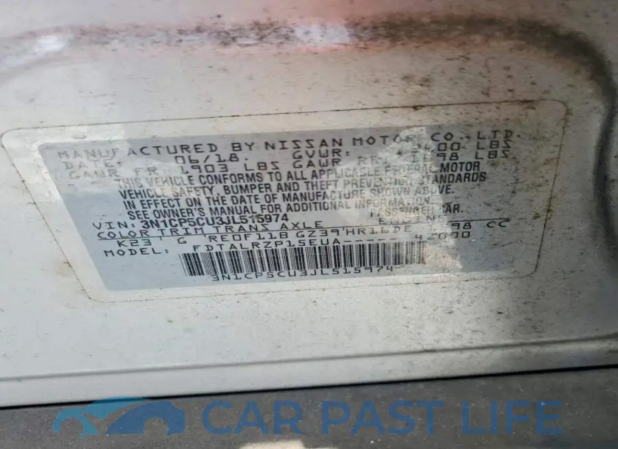 3N1CP5CU3JL515974# 12