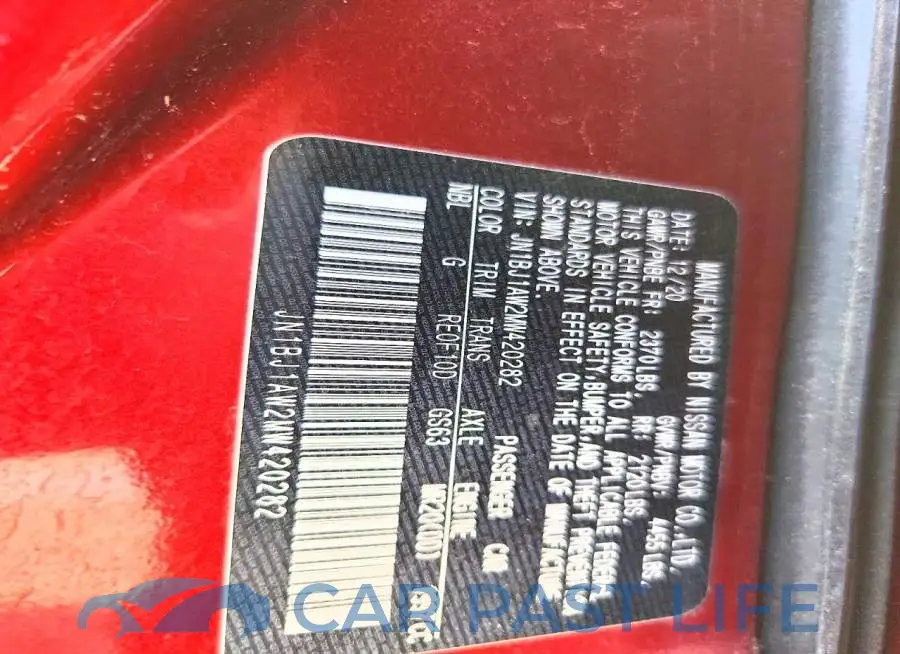 JN1BJ1AW2MW420282# 13