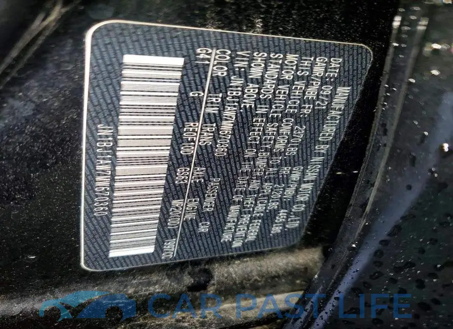 JN1BJ1AW7MW670360# 13