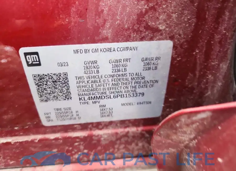 KL4MMDSL6PB153379# 12