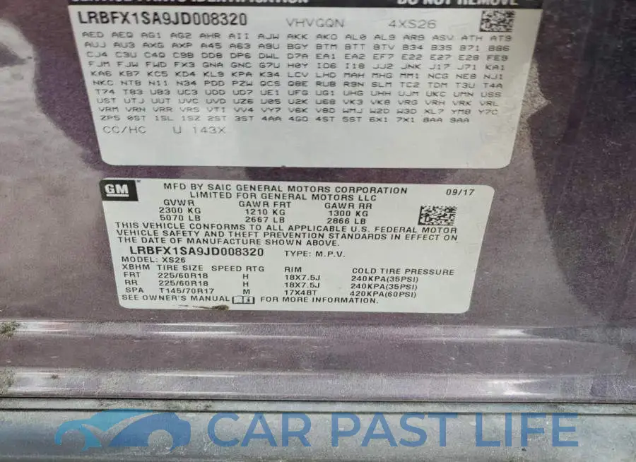 LRBFX1SA9JD008320# 14