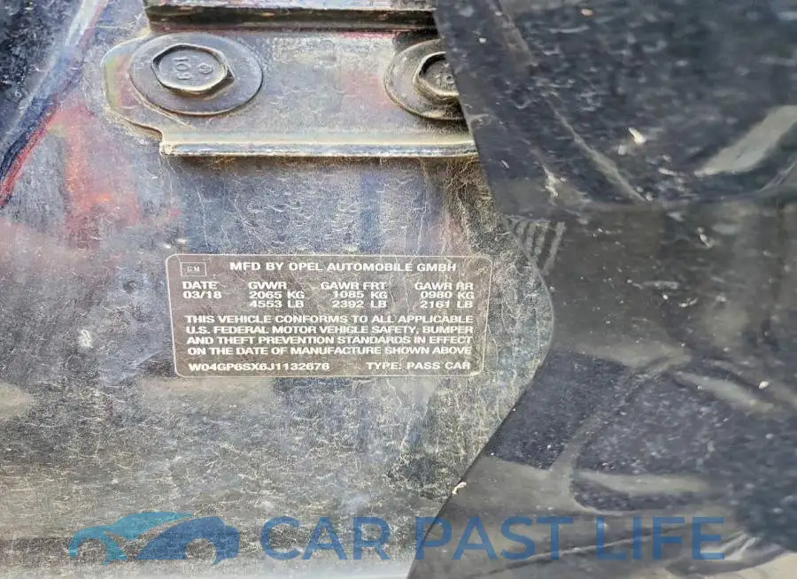 W04GP6SX6J1132676# 12