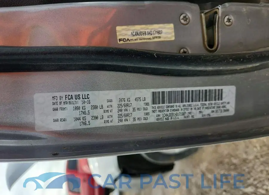 1C4NJDEB1HD171607# 12