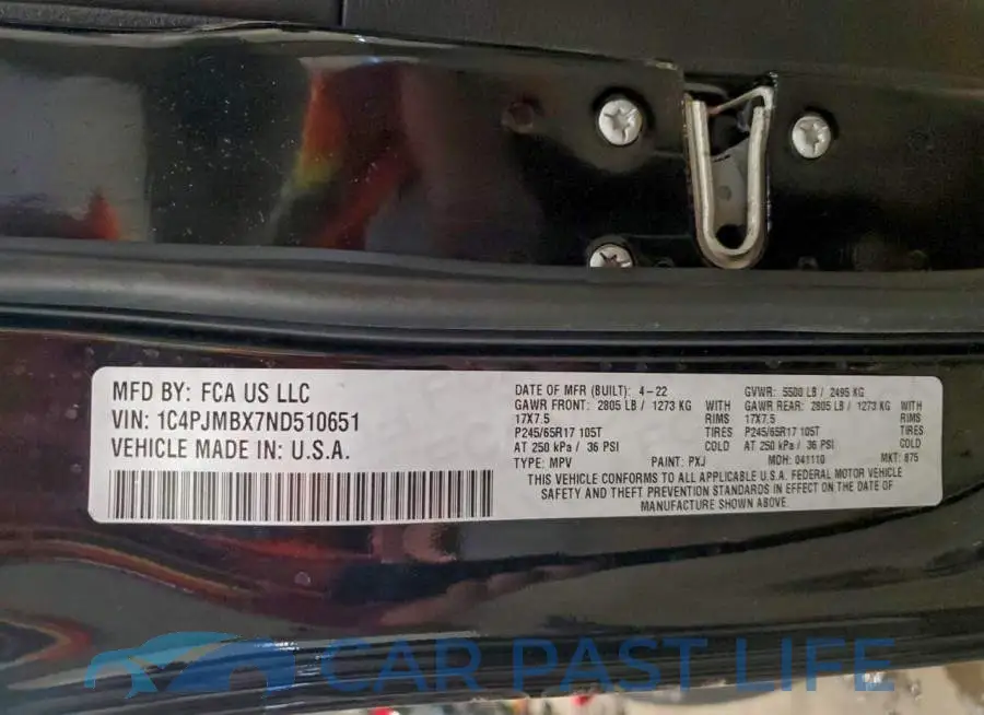 1C4PJMBX7ND510651# 14