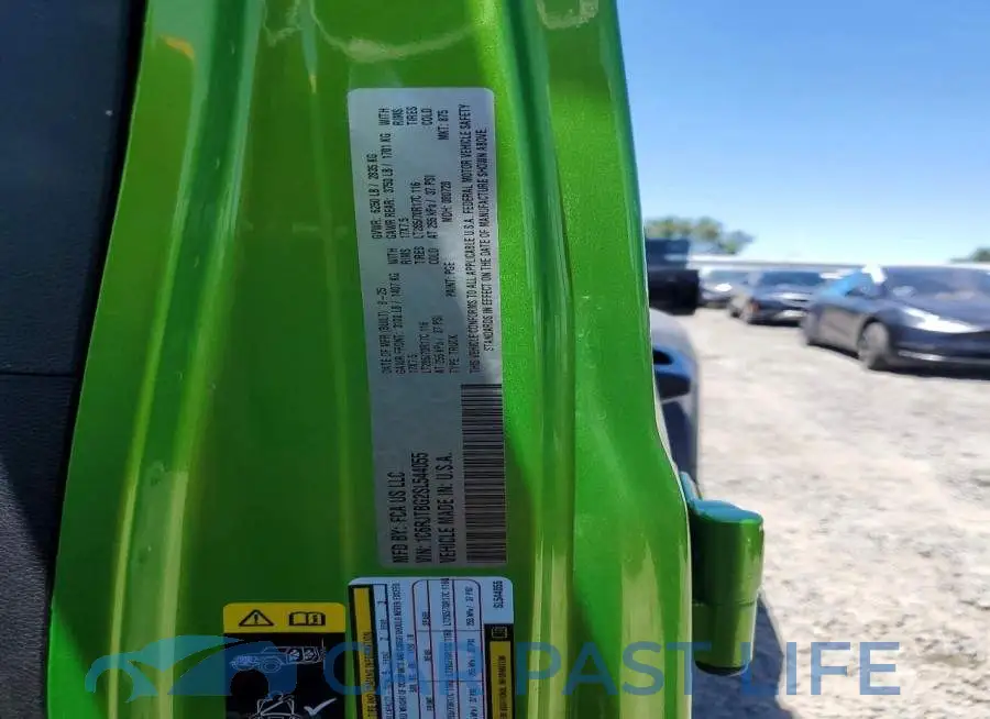 1C6RJTBG2SL544055# 12
