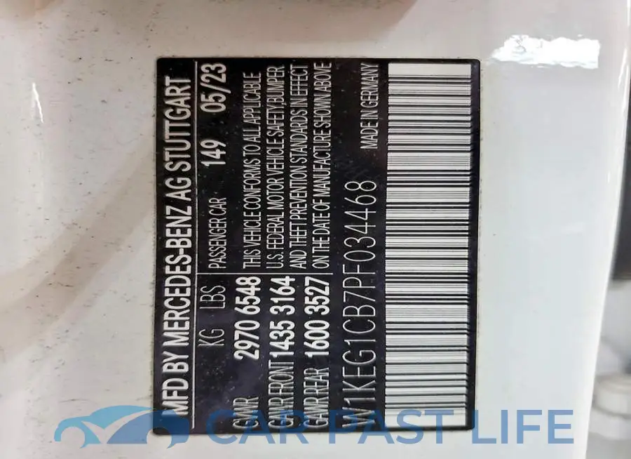 W1KEG1CB7PF034468# 13