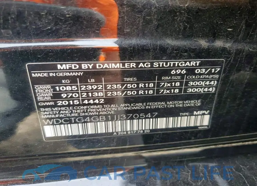 WDCTG4GB1JJ370547# 12