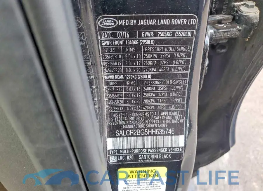 SALCR2BG5HH635746# 13