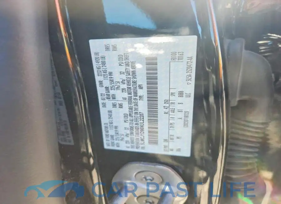 5LMCJ1D96NUL22207# 13