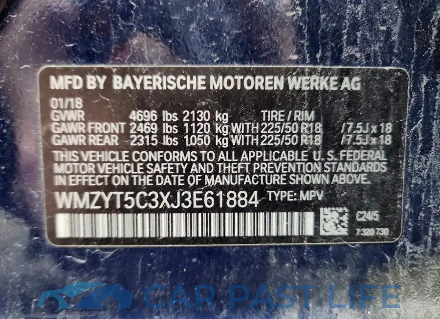 WMZYT5C3XJ3E61884# 14