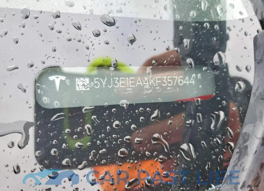 5YJ3E1EA4KF357644# 12