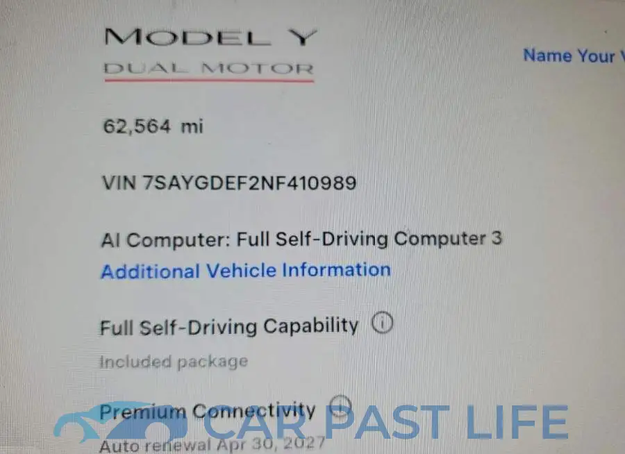 7SAYGDEF2NF410989# 9