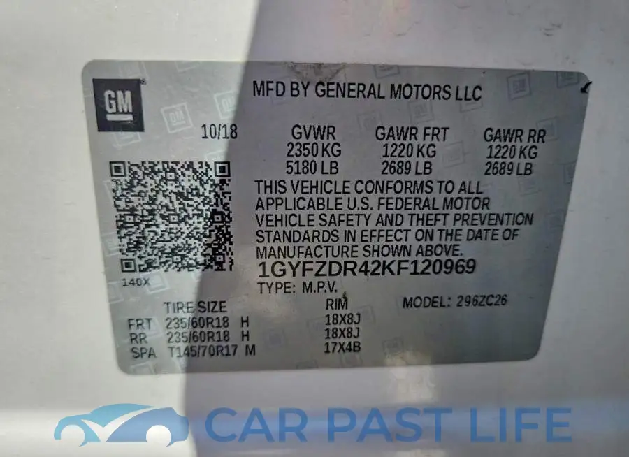 1GYFZDR42KF120969# 13