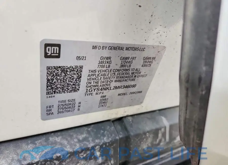1GYS4NKL2MR346080# 13
