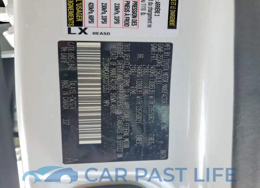 2T2BAMCAXRC075353# 13