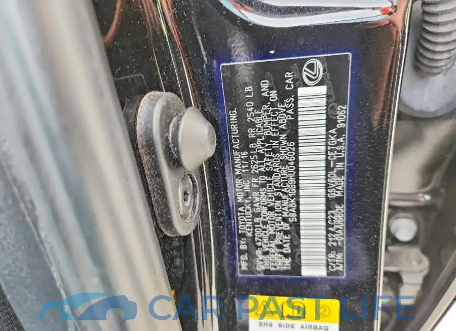 58ABK1GG9HU046026# 12