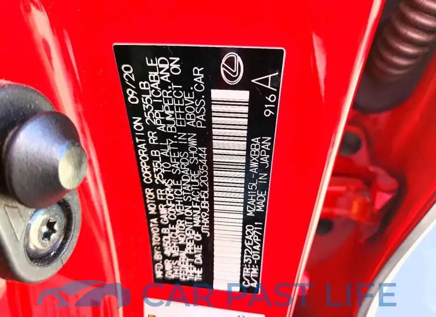 JTHX9JBH5L2035444# 13