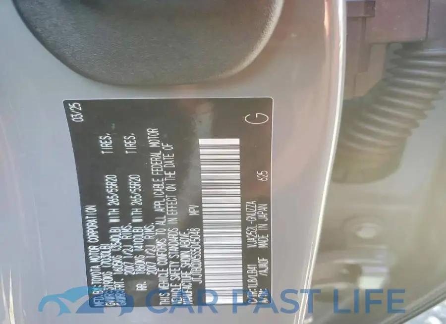 JTJTBCDX5S5045048# 13