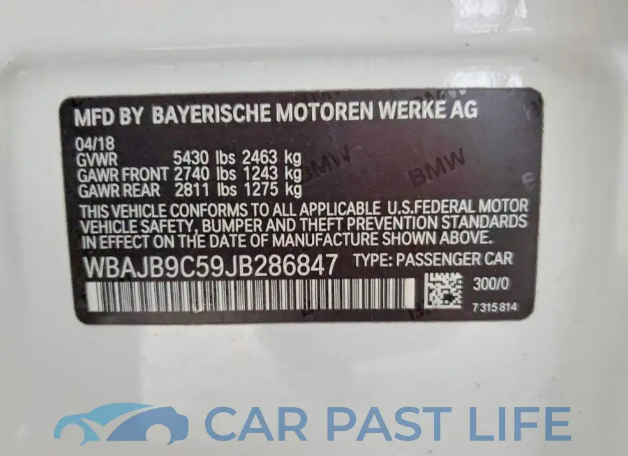 WBAJB9C59JB286847# 12