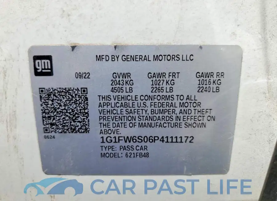 1G1FW6S06P4111172# 13