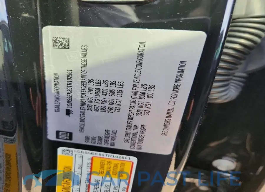 1GNS5EK89TR102561# 13