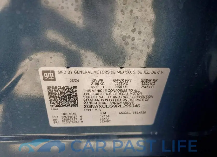 3GNAXUEG9RL299346# 14