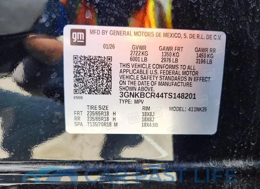 3GNKBCR44TS148201# 13