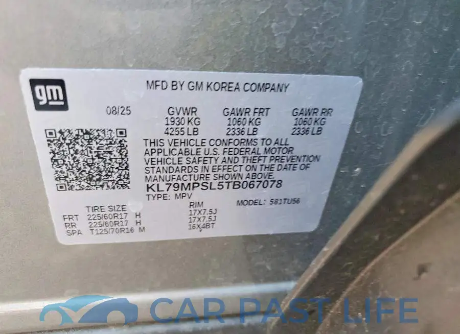 KL79MPSL5TB067078# 14