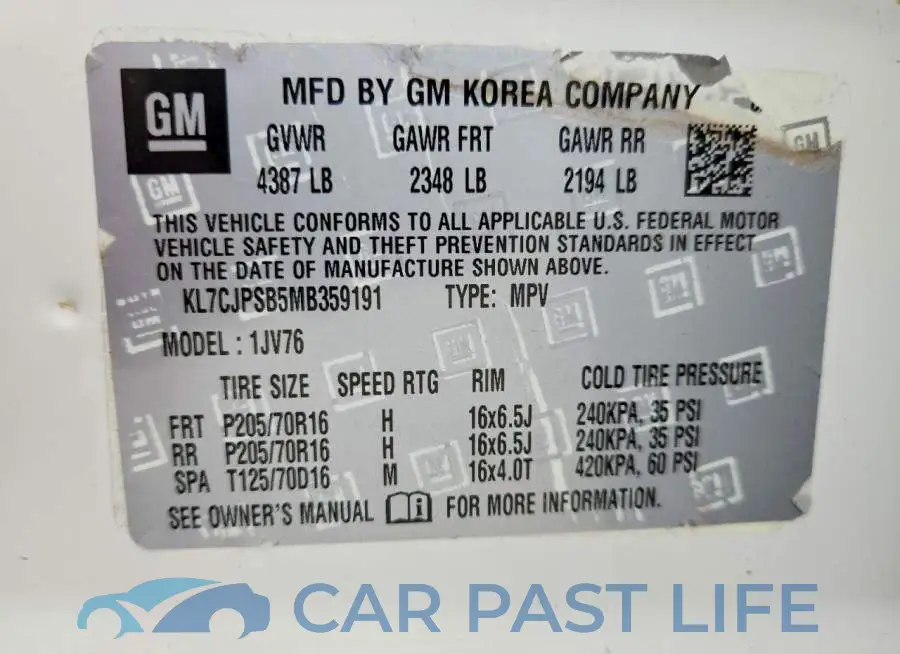 KL7CJPSB5MB359191# 12