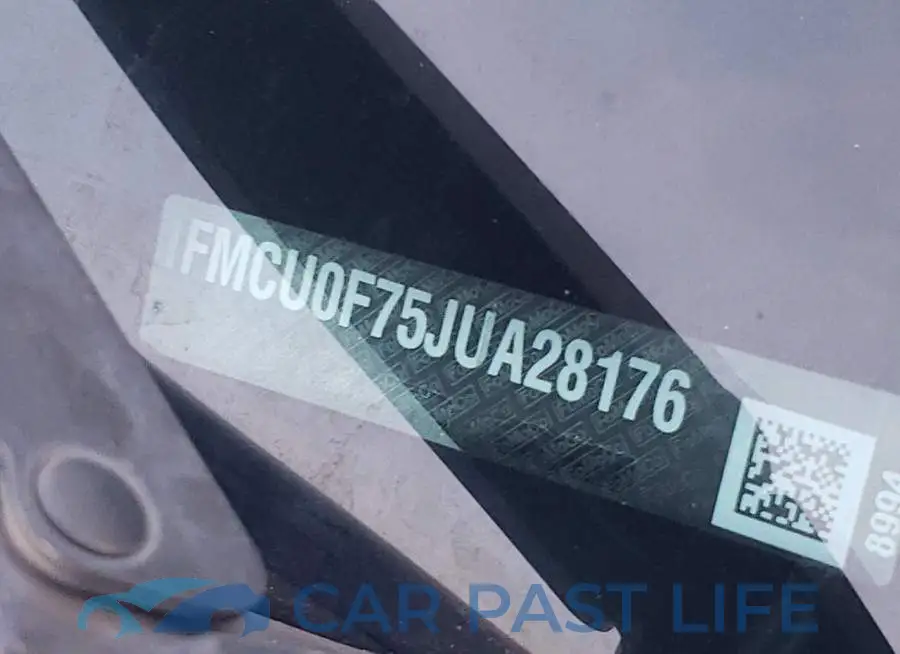 1FMCU0F75JUA28176# 13