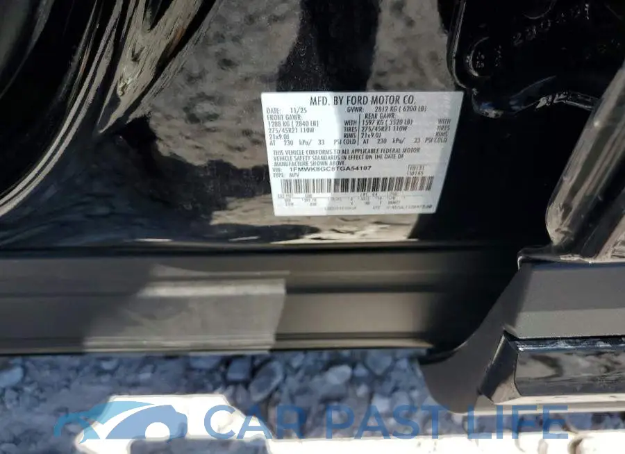 1FMWK8GC8TGA54107# 13